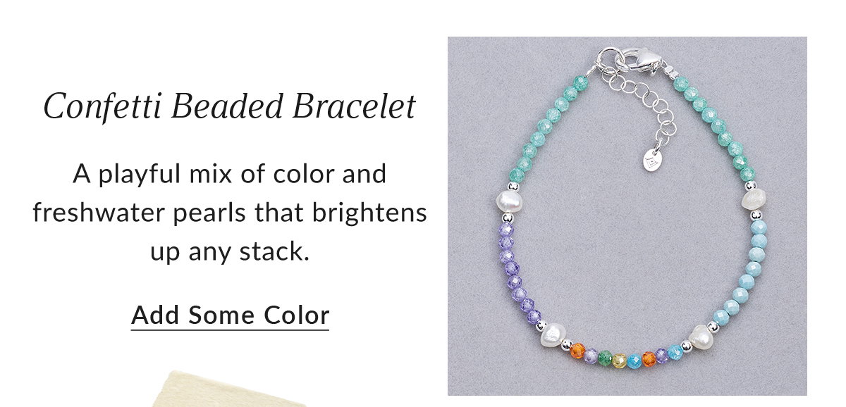 Confetti Beaded Bracelet