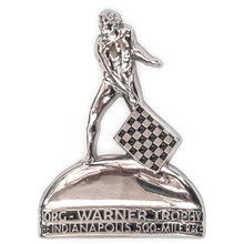 Borg-Warner Indianapolis 500-Mile Race Flag Man Pin