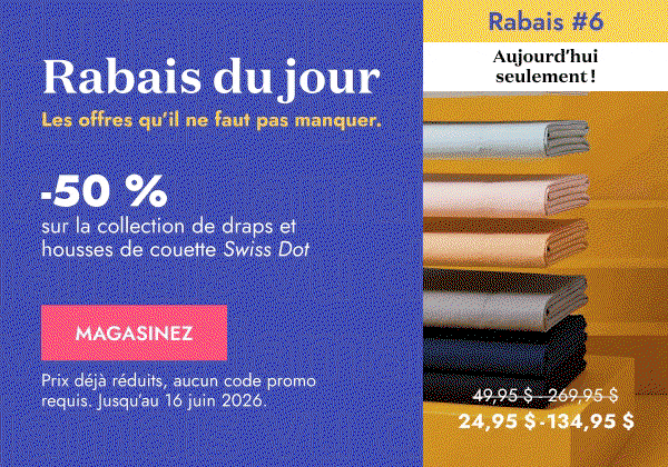Rabais du jour