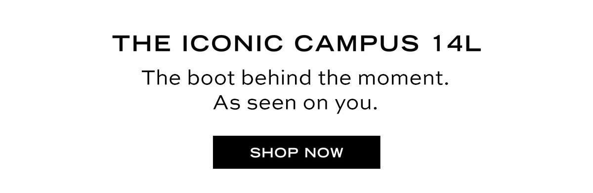 Shop the iconic campus 14L