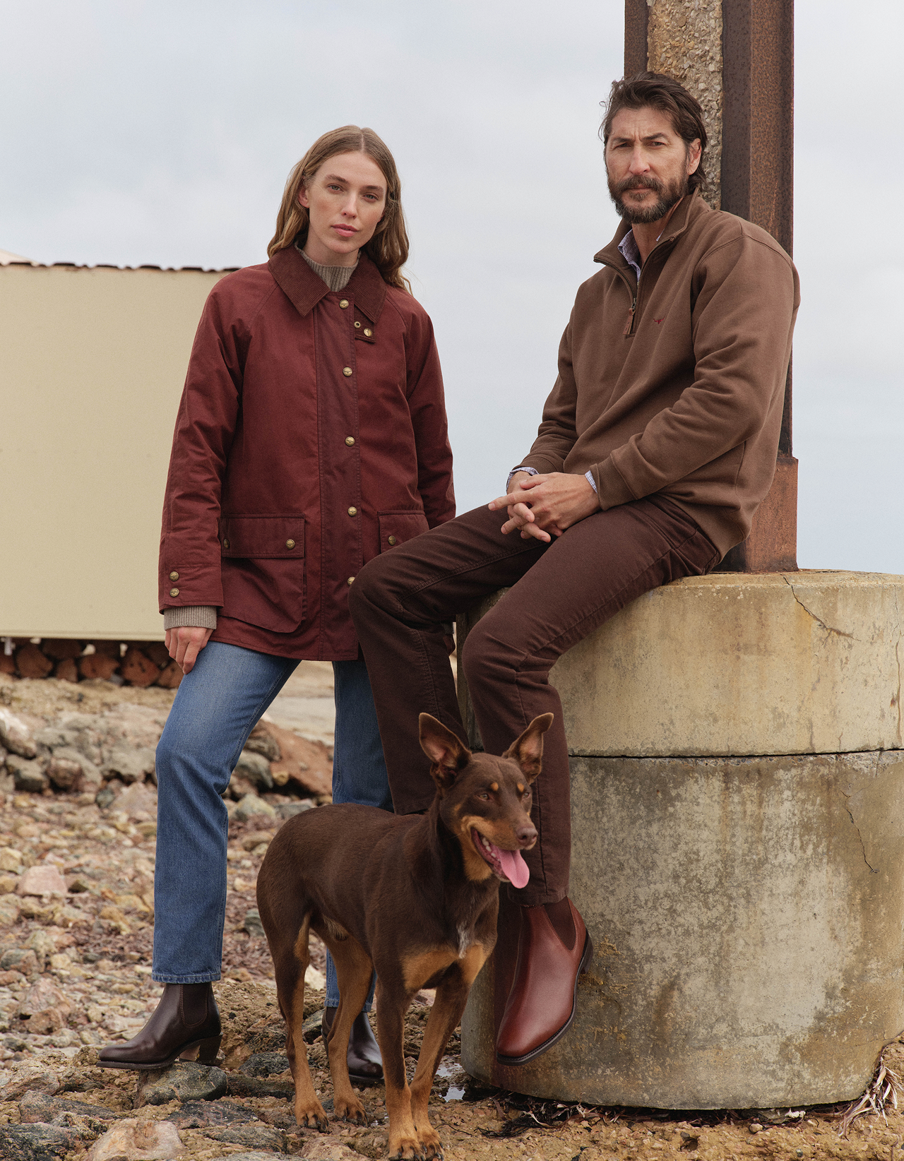 Waxed jackets. Crafted for the cold