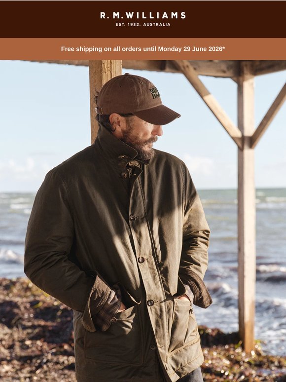 Waxed jackets, worn against the elements