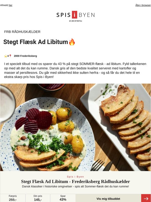 Nyd vores nationalret - lavet til perfektion❣️