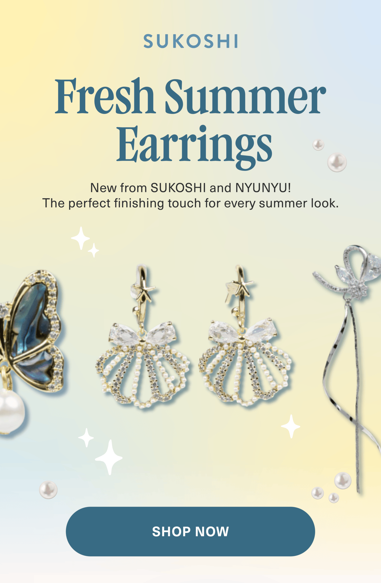 Fresh Summer Earrings. SHOP NOW