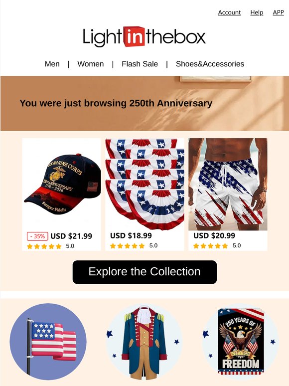 More 250th Anniversary Picks You Might Like