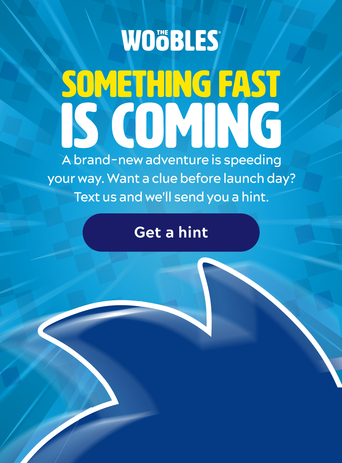 SOMETHING FAST IS COMING [Get a hint}