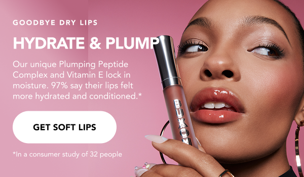 model holding full on lip cream