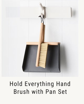 Hold Everything Hand Brush with Pan Set