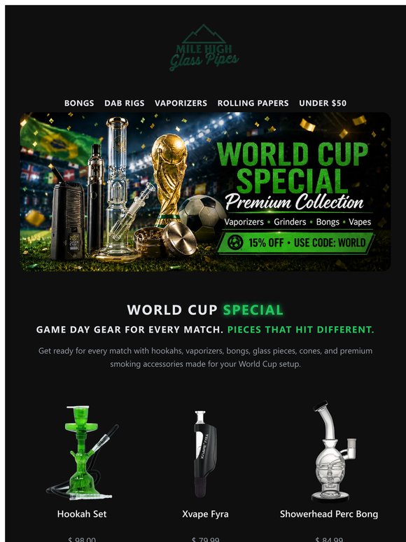 World Cup Special: Game Day Gear Starts Here