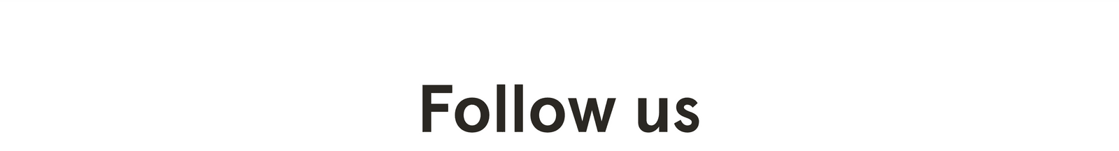 Follow Us