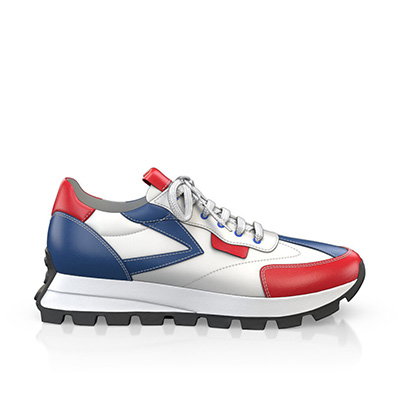 Herren Leder Laufschuhe