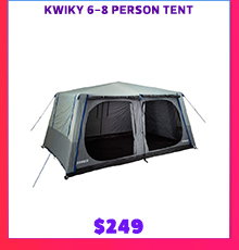 Kwiky 6-8 Person Tent