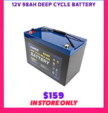 12V 98Ah Deep Cycle Battery