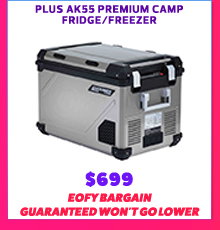 Plus AK55 Premium Camp Fridge/Freezer