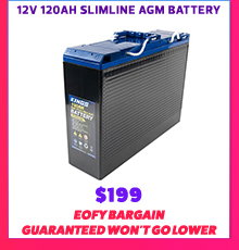 12V 120Ah Slimline AGM Battery
