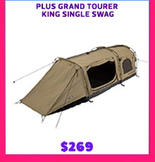 Plus Grand Tourer King Single Swag