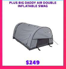 Plus Big Daddy Air Double Inflatable Swag