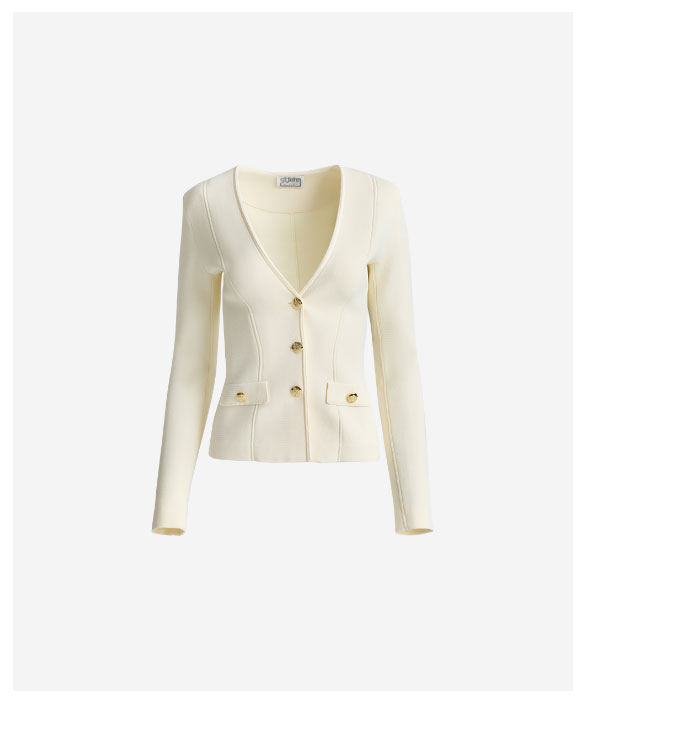 Kay Jacket In Santa Roma Knit