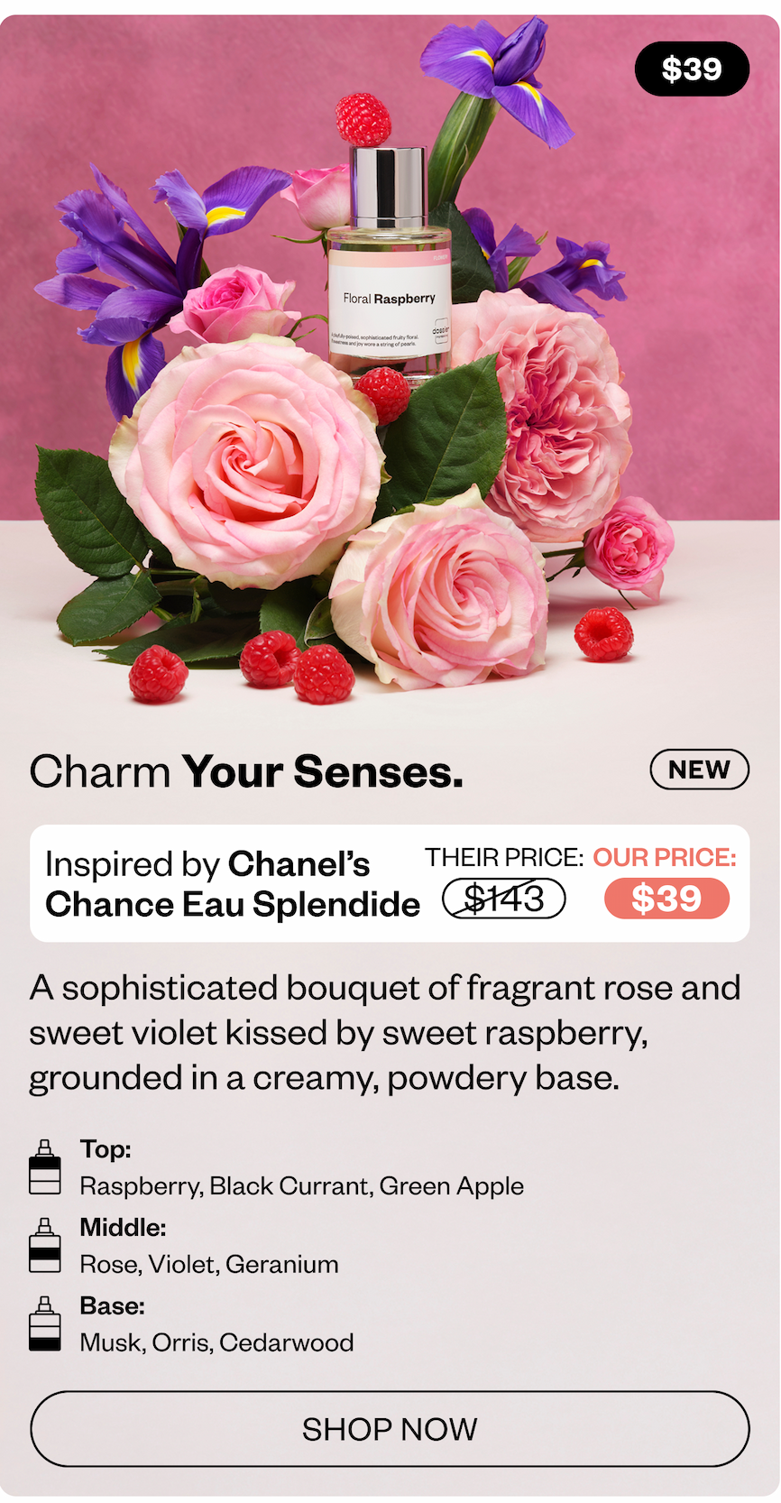Charm your senses