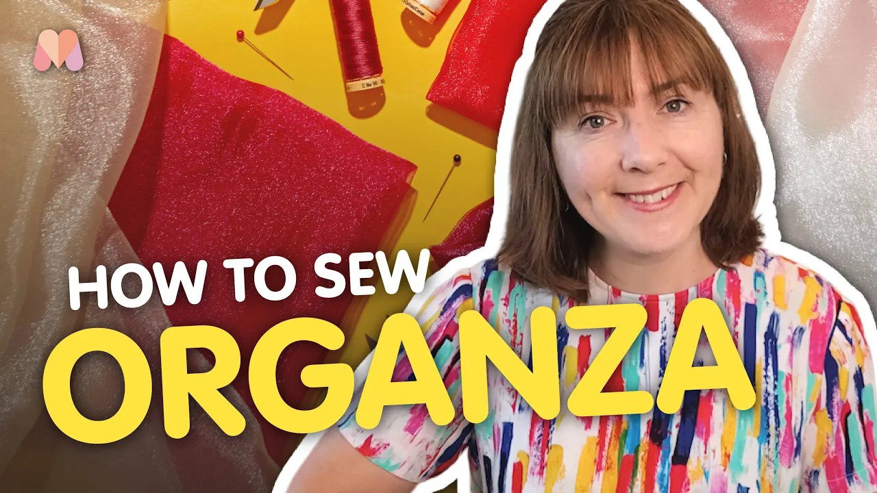 How to sew with organza