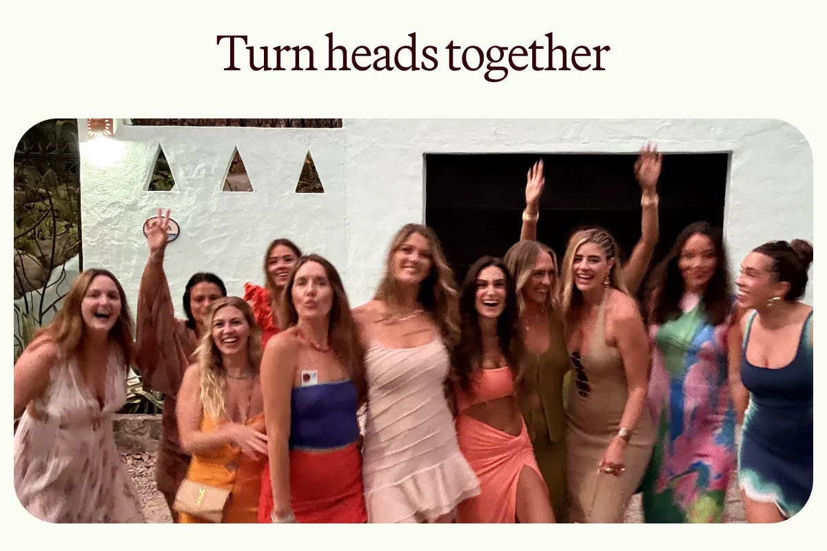 Turn heads together
