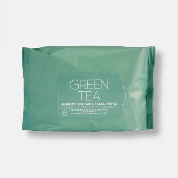 40 pack cleansing & makeup removal facial wipes $2.