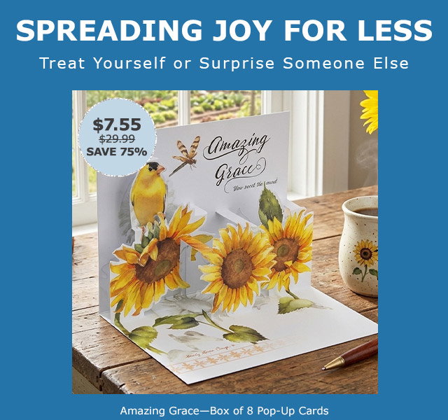 Spreading Joy for Less
