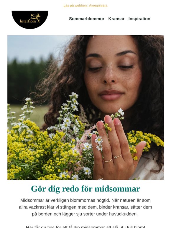 Tips för en blomstrande midsommar!