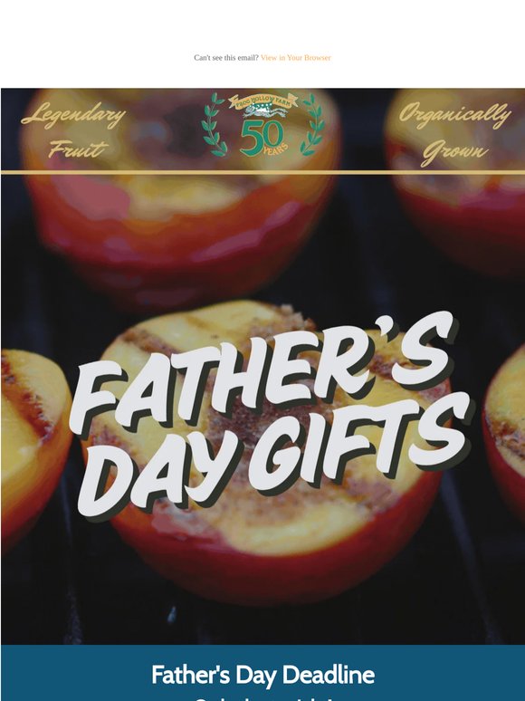 Order Now for Father's Day! 🍑🎁
