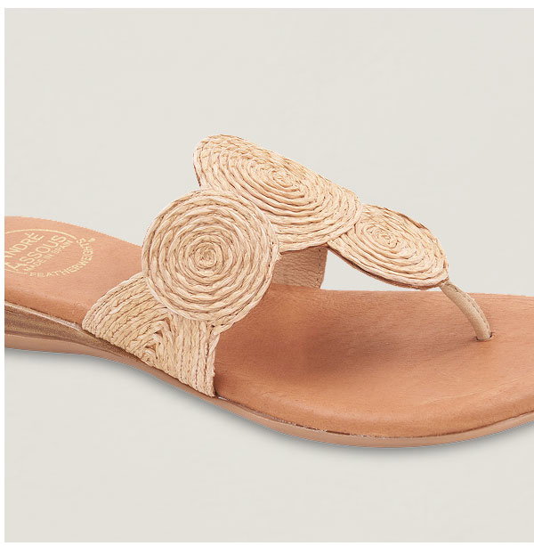 André Assous Nikky Raffia Featherweights™ Sandals