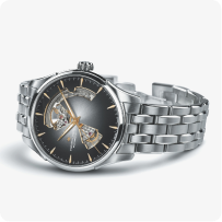 Hamilton Jazzmaster Open Heart Automatic Sunray Brushed Dial H32675181