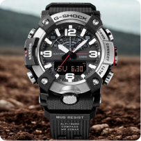 G-SHOCK Mudmaster Analog Digital Black Dial GGB100XM-1A