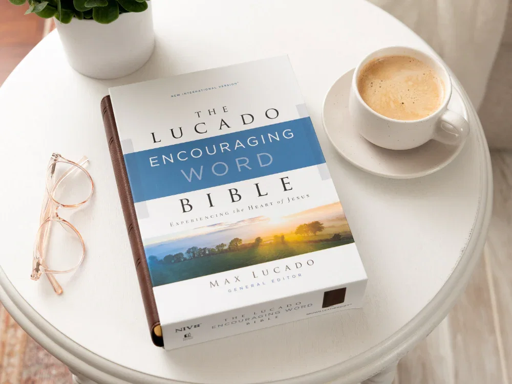 NIV, Lucado Encouraging Word Bible, Comfort Print