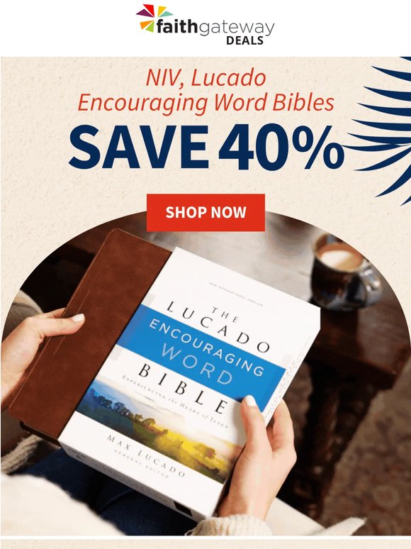 "I think it's the best Bible I ever owned."