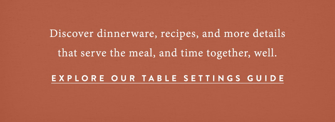 Table Settings Guide