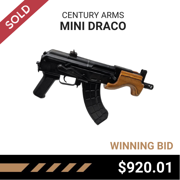 SOLD: CENTURY ARMS MINI DRACO