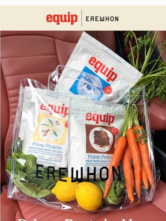 Prime Protein Now Available At Erewhon 🛒