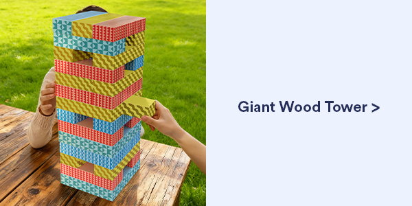 Giant wood tower>