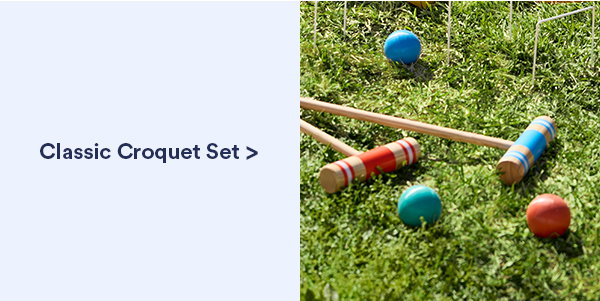 classic croquet set>