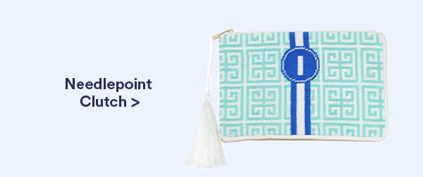 Needlepoint Clutch>