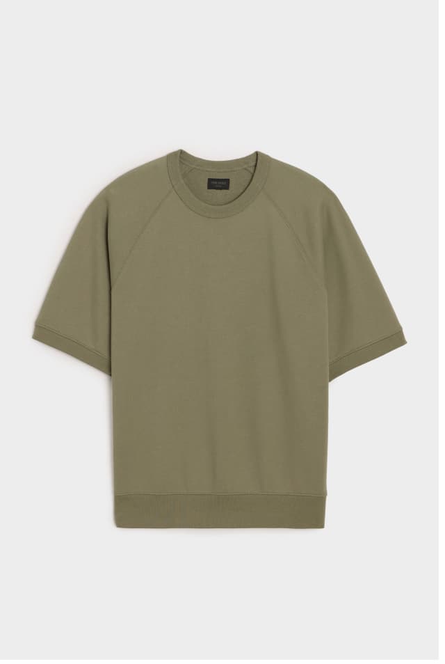 Short Sleeve Raglan Sweatshirt