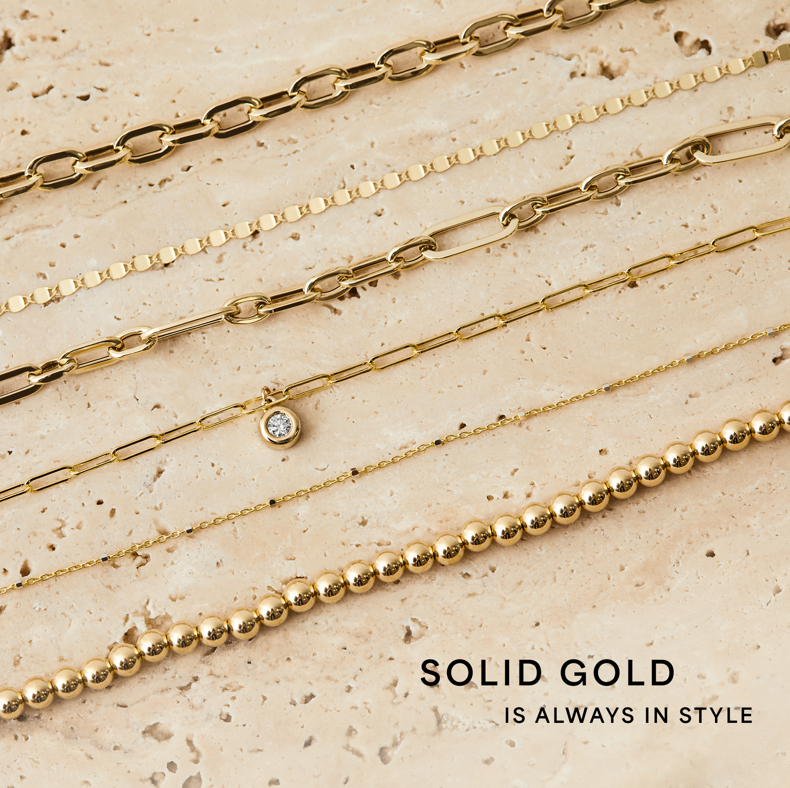 Solid Gold Is Always in Style