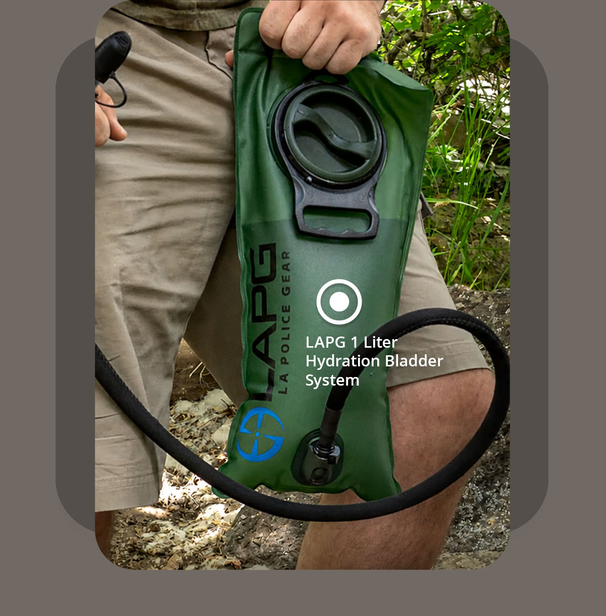 LAPG 1 Liter Hydration Bladder System