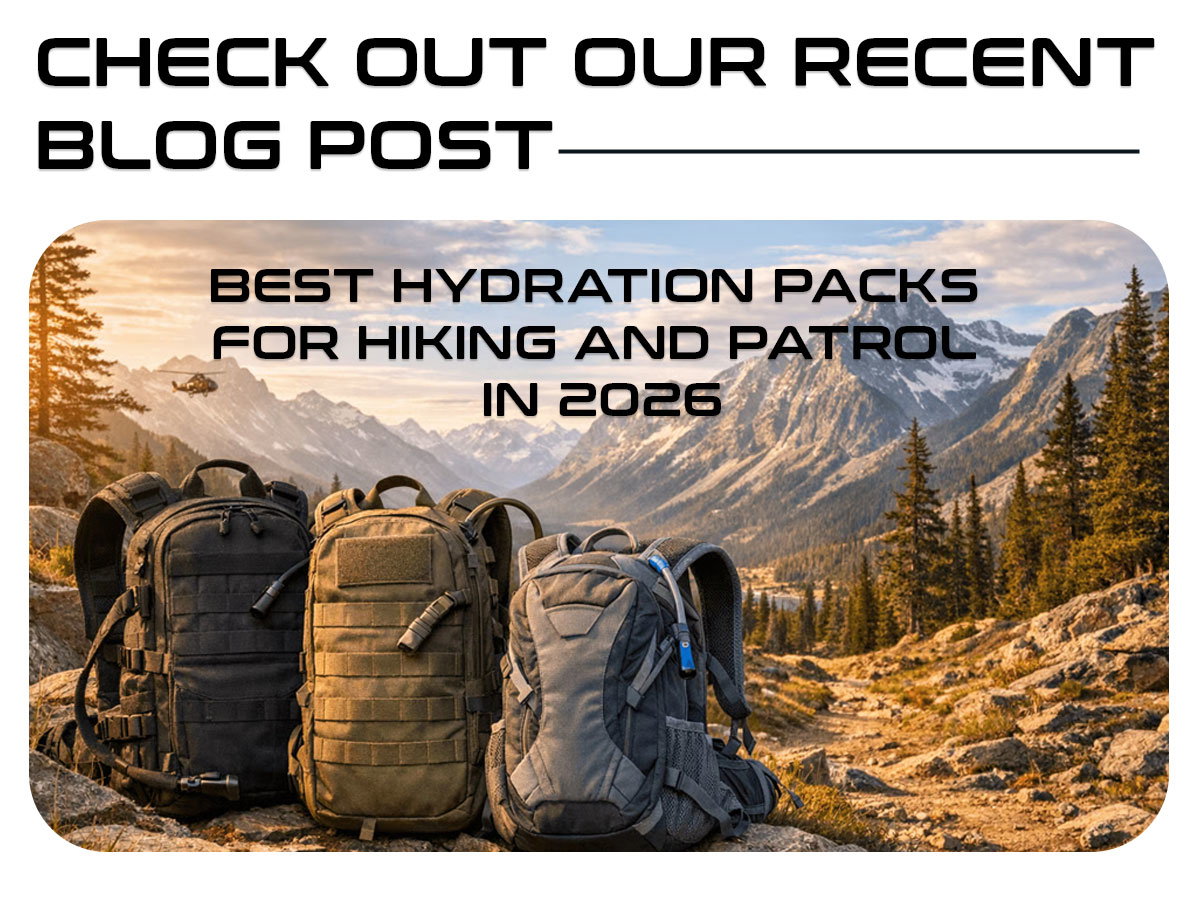 BEST HYDRATION PACKS FOR HIKING AND PATROL IN 2026