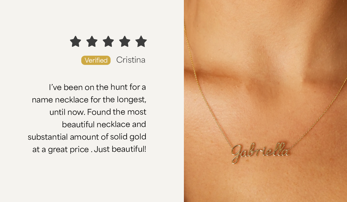 Signature Name Necklace