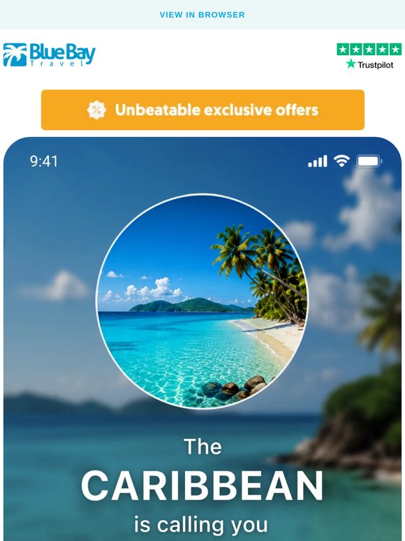 📞 BRB, The Caribbean's Calling | From £1,149pp