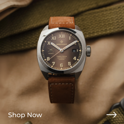 HMAF Terra Nova Date Leather Strap