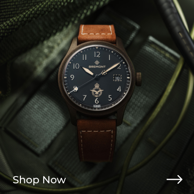 HMAF Altitude Date Leather Strap