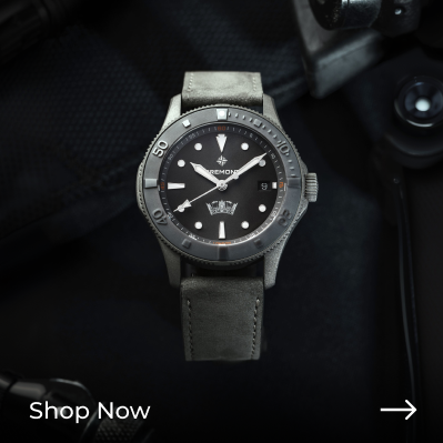 HMAF Supermarine Leather Strap