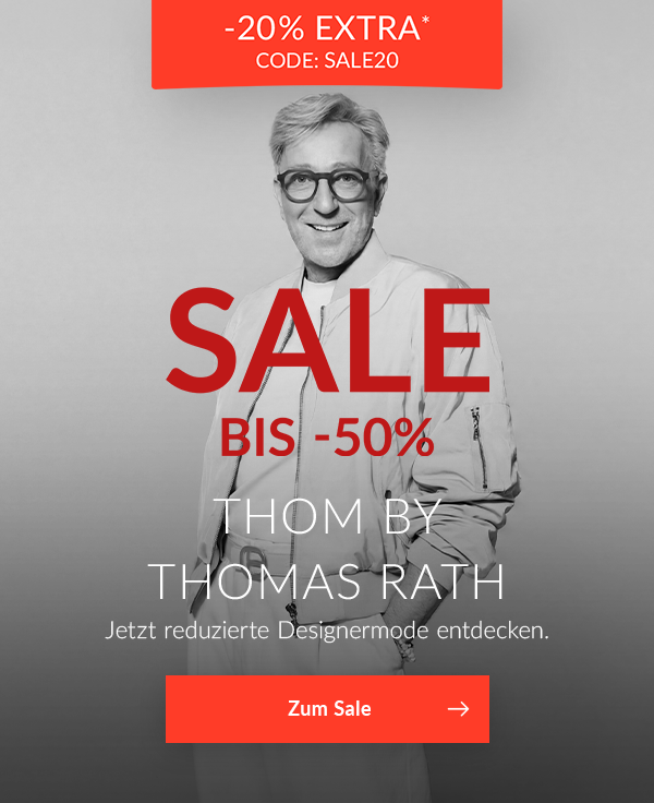 THOM by Thomas Rath im Sale bis -50% reduziert + Gutschein